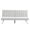White, variant on HSUNNS Modern Convertible Tufted Futon Sofa Furniture, Tufted Sofa Bed with Sturdy Metal Legs for Living Room, Apartment, Office, Linen, Black