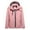 Pink, variant on Women's Outdoor Diving Suit Warm Cotton Jacket Plush And Thick Cotton Jacket Winter Climbing Jacket Long Sleeved Lapel Tops/Shirt