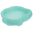 thumbnail image 1 of Water Bowl for Lizards Round Pet Care Light Green Resin Non Slip Food Storage 1Set, 1 of 5