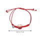 thumbnail image 2 of Cat Bracelet Woven Rope Bracelet Daily Wear Red Alloy Material Wearable Adjustable 1Set, 2 of 4