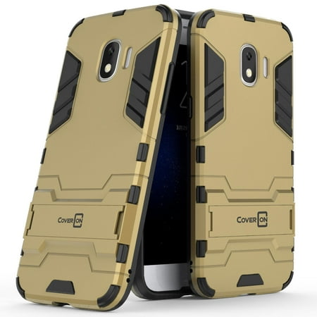 CoverON Samsung Galaxy J2 Pro 2018 / Galaxy Grand Prime Pro 2018 Case, Shadow Armor Series Hybrid Kickstand Phone