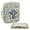 Blue Daisy, variant on ZUXONGSY Blue Daisy Flower Print Bible Cover for Women Large Bible Bag Portable Scripture Bag with Multiple Pockets Carrying Book Case for Study