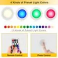 thumbnail image 4 of Dimmable Wireless Puck Lights, Enhance Your Living Spaces, 4 of 8