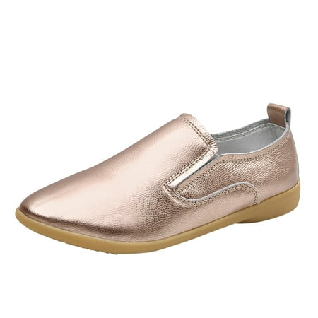 

Sandals Women Loafers Breathable Comfy Slip On Flat Bottomed Non Slip Casual Loafers Shoes