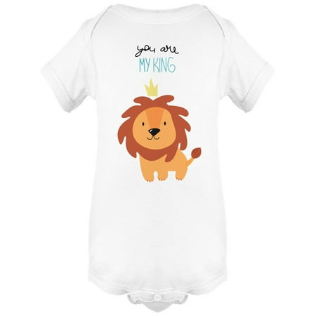 

You Are My King Baby Lion Bodysuit Infant -Image by Shutterstock 6 Months