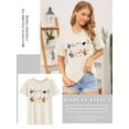 thumbnail image 4 of ZXSXSY Cute Cat Shirts for Women Graphic Tee Crew Neck Short Sleeve T-Shirts, 4 of 7