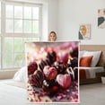 thumbnail image 4 of Manta de franela suave, cálida y romántica para el Día de San Valentín, ideal para decorar sofás cama, regalos navideños, artículos esenciales para dormitorios, regalos de cumpleaños para mujeres, man, 4 of 6