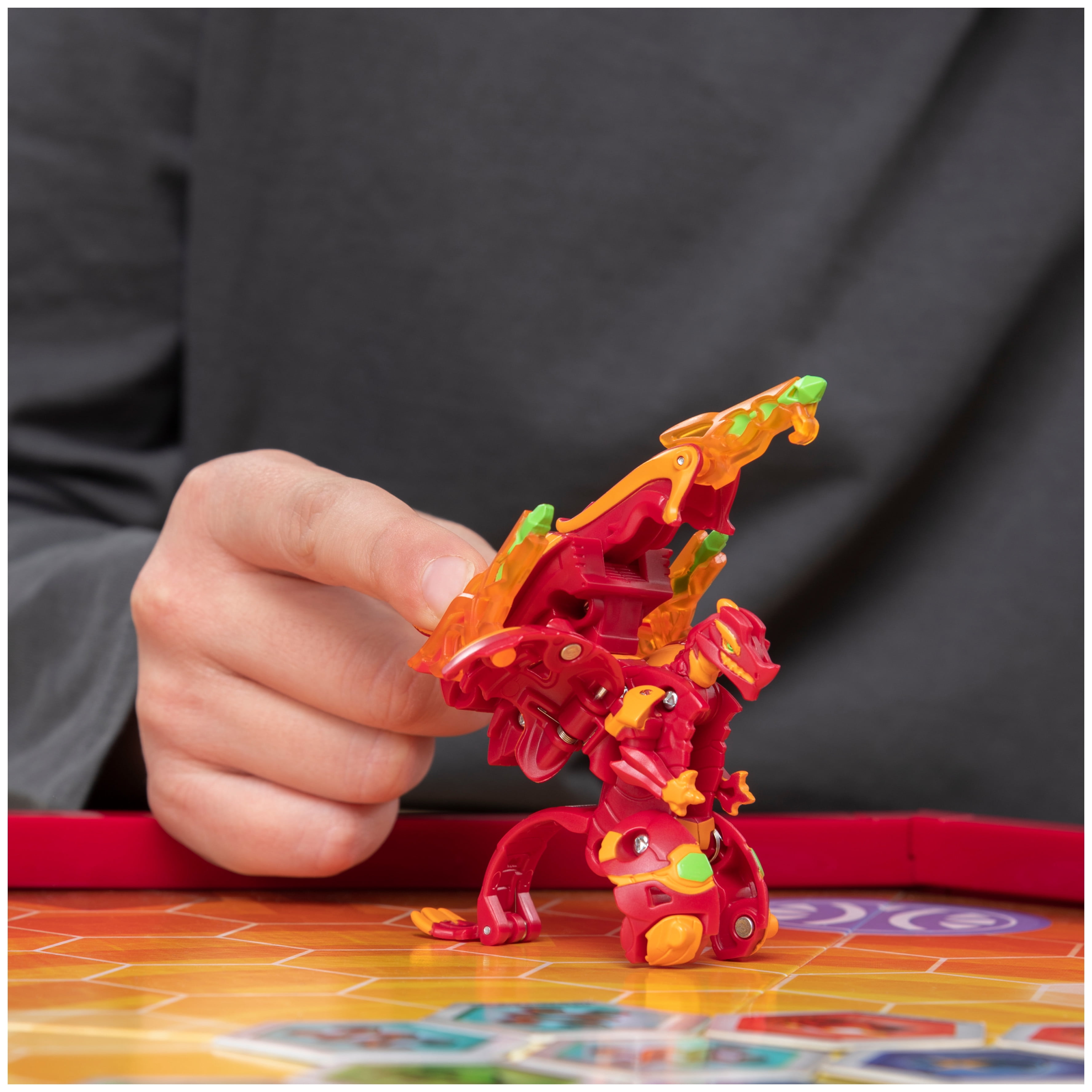 Bakugan Baku-Gear 4-Pack, Nillious Ultra with Baku-Gear and