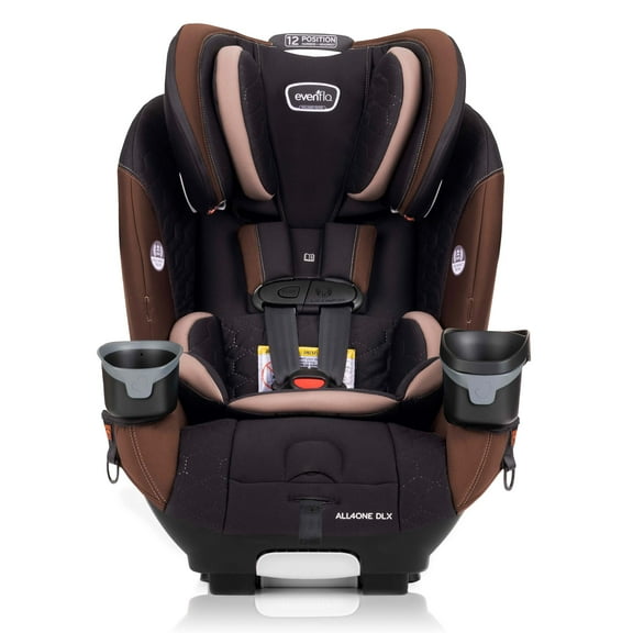 EveryFit/All4One 3-in-1 Convertible Car Seat w/Quick Clean Cover (Belmont Brown)