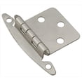 thumbnail image 1 of Hickory Hardware P139-SN Satin Nickel Flush Surface Mount Hinge 2-Pack, 1 of 1