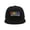 Black, variant on LGBTQ+ Rainbow Fists Pride Patch Snapback Cap - White