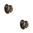 thumbnail image 1 of Wosthever Punk Gothic Top Hat Gear Glasses Party Floral Halloween Caps Steampunk Estilo A 2Conjunto, 1 of 1