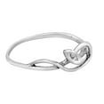 thumbnail image 5 of Edgy Snake Coil Wrap Sterling Silver Band Ring - 9, 5 of 8