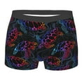 thumbnail image 4 of Goofa Sea Turtle Printed Men's Boxer Briefs Underwear, Moisture-Wicking Underwear, Trunk,Soft and Breathable Cotton Underwear-XX-Large, 4 of 9
