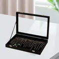thumbnail image 4 of Organizador De Exhibición De Joyas, Caja Organizadora Negro, 4 of 5