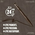 thumbnail image 5 of NYX Professional Makeup Epic Ink Liner, Waterproof Liquid Eyeliner, Dark Chocolate, 0.03 fl oz, 5 of 11