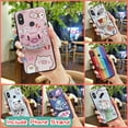 thumbnail image 4 of ABL-Phone Case For Xiaomi Mi 8, Protective Waterproof TPU Fashion Design Glitter Simplicity Quicksand Skin feel silicone Cartoon Phone Lens Protection Back Cover Soft Case Anti-knock, 4 of 9