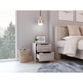 thumbnail image 2 of Modern Wooden Nightstand with 2 Drawers, 2 of 5