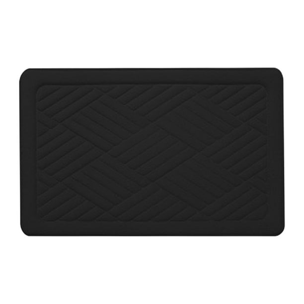 Alfombrilla absorbente antideslizante para puerta de baño, alfombrilla de espuma absorbente para inodoro, alfombrilla de entrada, alfombrilla de baño de tamaño pequeño