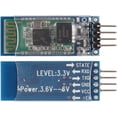 thumbnail image 2 of 4 Pcs HC-06 RS232 Module Émetteur-Récepteur Sans Fil Bluetooth Série 4 Broches RF Mode Esclave Bidirectionnel pour Arduino, 2 of 5