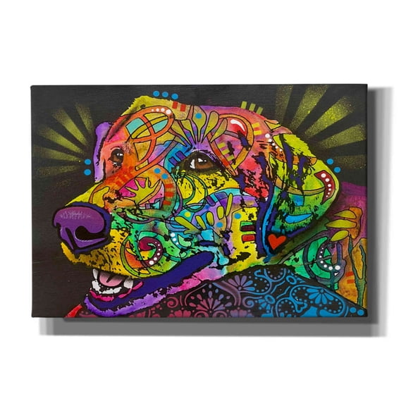 Epic Graffiti 'We Make A Good Team' by Dean Russo, Canvas Wall Art, 26"x18"