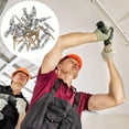 thumbnail image 3 of GAXIRE 20 Sets Self-Drilling Drywall Anchors Kit For Diy Enthusiasts Bathroom Kitchen Wall Fixing Hollow Wall Anchors, 3 of 8