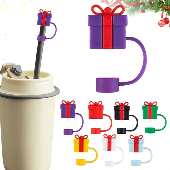 promotion! Christmas Caps For Tumblers 10mm 0.4in Toppers For Cups 30 40 Oz Cup Topper Accessories Tips Lid Decor Gift (Christmas Set Of 7) sealing machine for bags