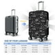 thumbnail image 4 of Balery Travel The World Funda de equipaje, fundas para maletas, elástica, lavable, protector de maletas, compatible con maletas de 18 a 32 pulgadas-X-Large, 4 of 7