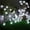 B, variant on Vikakiooze 2022 5 Meters 20 Lights Christmas Decoration Snow Pompom Winter Decoration LED Hair Ball Lantern Solar String Lights