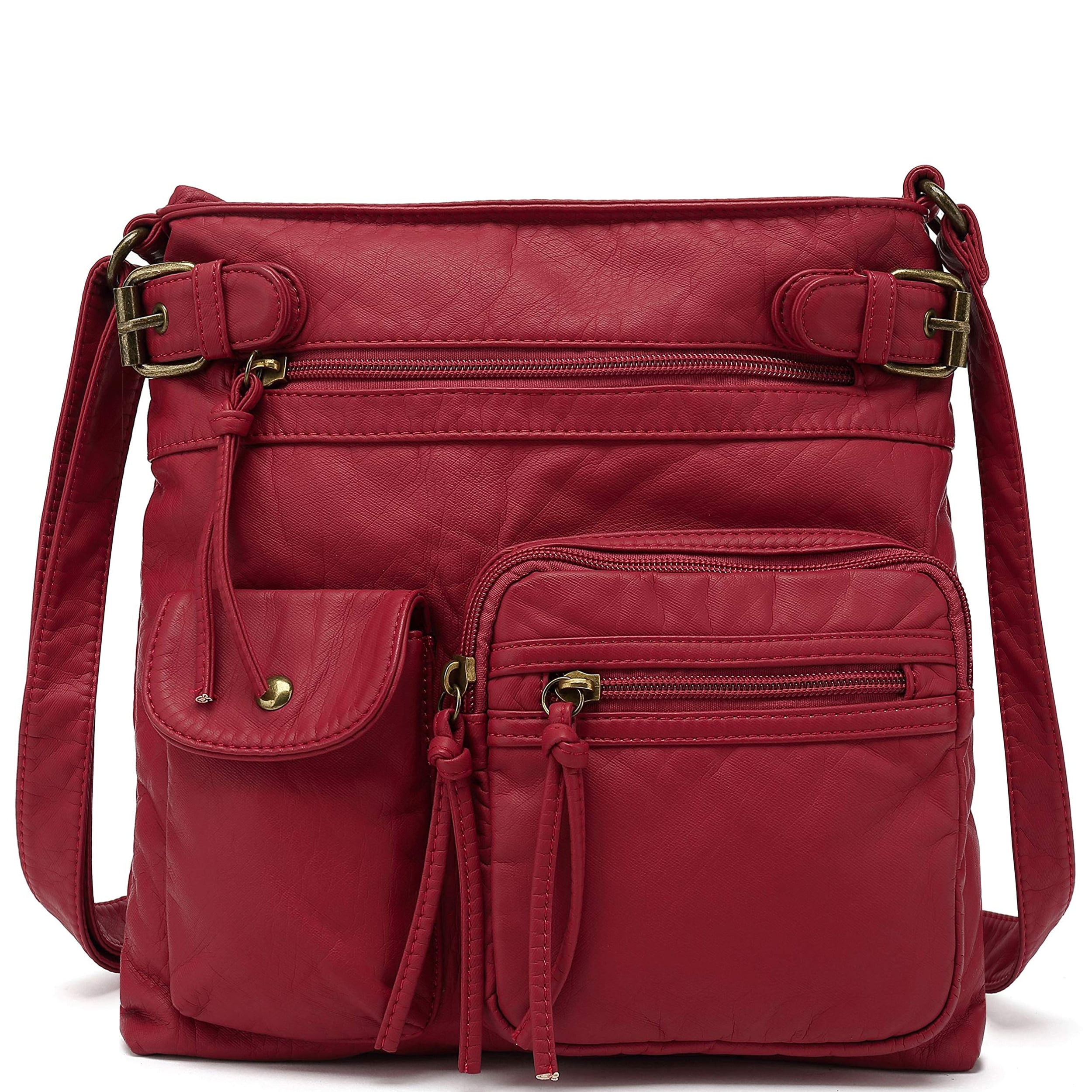 SCARLETON Multi Pocket Purses for Women Crossbody Bag H1833
