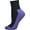 Navy, variant on Sierra Socks Women's Cushioned Athletic Cotton Quarter Socks (Navy, 1 Pair)
