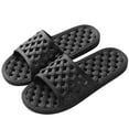 thumbnail image 3 of Men'S Comfortable Beach Slippers Men'S High-Quality Pool Sandals Men Shoes Flat Hollow Bathroom Home Slippers Fashion Outdoor Beach Slippers Indoor Outdoor Men'S Thong Slippers, 3 of 5