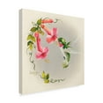 thumbnail image 2 of Trademark Fine Art 'Hummingbirds With Trumpet Flowers' Canvas Art by Peggy Harris, 2 of 3