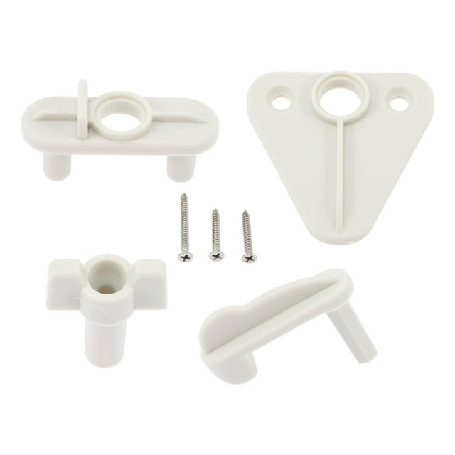 HLONK 1 Set of Marine Pontoon Replacement Boat Gate Door Latch (White)