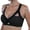 Black, variant on Sngxgn Sports Bra for Women Padded Medium Support Strappy Bras Seamless High Impact Yoga Exercise Bras(Black,XXL)
