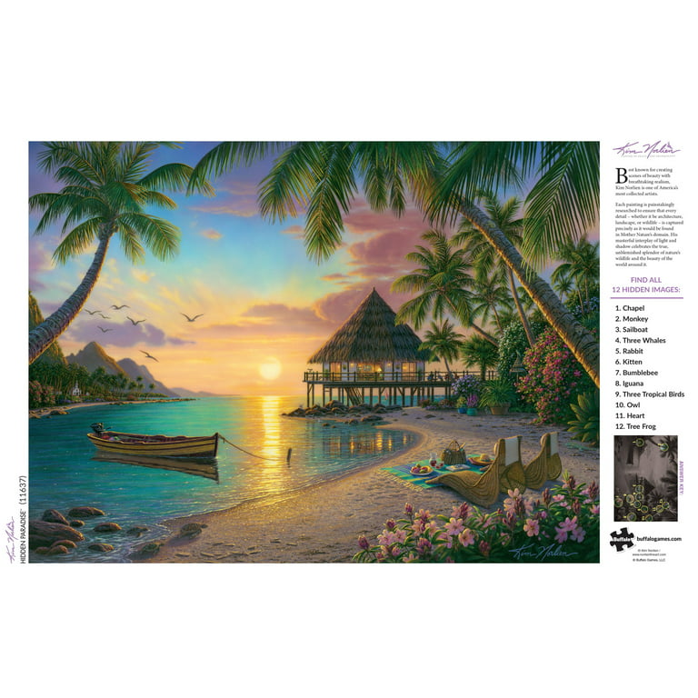 Paradise Sunset, Adult Puzzles, Jigsaw Puzzles, Products