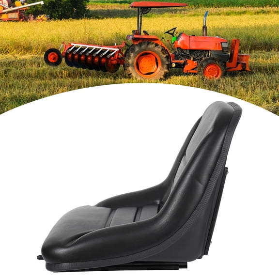 18.54*18.5 Modern Black Kubota Harvester Seat Tracto R Universal Forklift Seat Garden Tractor Seat