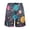 Stars and Planets Pattern, variant on Men’s Sleep Shorts Relaxed Fit Lounge Pants with Pockets Mens Pajama Loungewear Home Wear Comfort Colorful Various Leaves Small