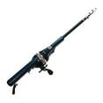 thumbnail image 2 of Foldable Fishing Rod, Pocket Fisherman, Compact Fishing Rod, Pocket Combo Fishing Rod, Instant Fisherman Fishing Pole Pocket Size Telescopic Fishing Rod with Integrated Design Compact Portable, 2 of 9