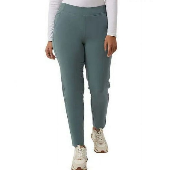32 Degrees Ladies' Pull-On Comfort Pant, Green Balsam Large