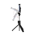 thumbnail image 2 of Riwcyla 5,Section Extendable Selfie Stick Integrated Universal Phone Holder Tabletop Tripod with Remote Controller 10m Wireless Control for Phones, 2 of 6