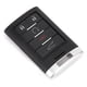 thumbnail image 5 of Llave de control remoto para automóvil, control remoto inalámbrico sin llave para automóvil, llave de automóvil sin cortar, diseño personalizado, 5 of 8