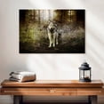 thumbnail image 2 of Elephant Stock Old Wolf Wall Art - Horizontal Canvas Wall Art - Living Room Wall Decor - Animal Canvas - Brown And Gray Decor - 24" x 16", 2 of 8