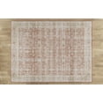 thumbnail image 4 of E-Z Wash Traditional Medallion Pattern Velvet Plush Rust Red, Room Size Machine Washable Area Rug 8X10,Ideal for Living Room, Dining Room, Bedroom, 4 of 5
