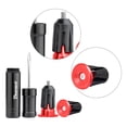 thumbnail image 2 of Kit de reparación de neumáticos de bicicleta oculta con extremo de barra de herramientas para mantenimiento de bicicletas (rojo), 2 of 8