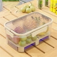 thumbnail image 6 of Ongmies Portable Double-Layer Cooler Box | Leakproof Design with Ice Pack | Perfect for Picnics, Lunch & Outdoor Activities, 6 of 8