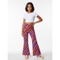 thumbnail image 3 of Trendy Classic Girls Bell Bottoms Flare Leggings Comfort-Fit Wide Leg Pants for Tween Girls Age 8-13, 3 of 6