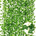 thumbnail image 4 of 6PCS Fake Plants for Room Decor, Artificial Ivy Leaves Vines Aesthetic Home Decorations Faux Hanging Greenery Garland for Bedroom Garden Wall Indoor Outdoor, 4 of 8