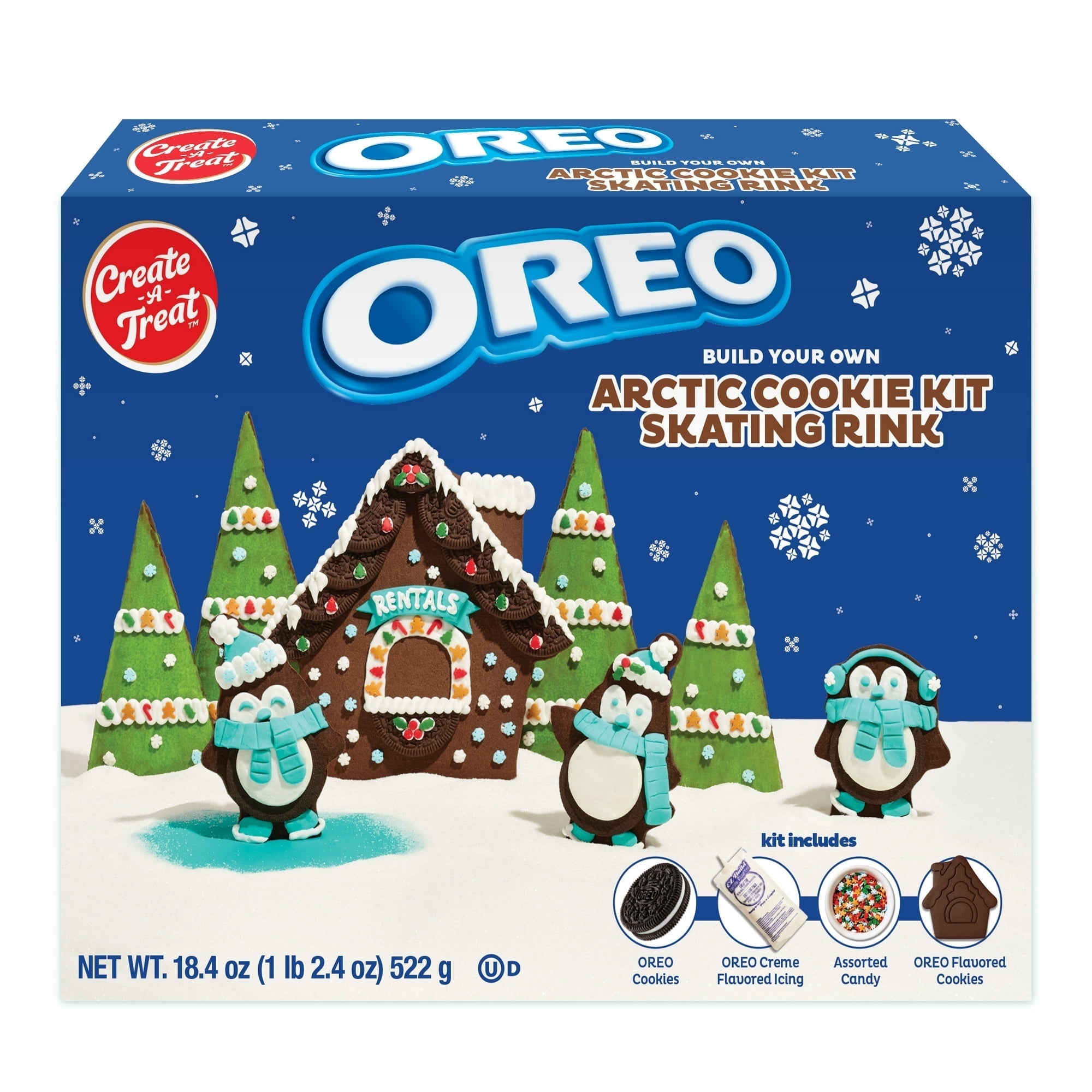 Trolls Confetti Cookie - Gingerbread Holiday House Kit