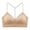 Beige, variant on Bras Womens Seamless T Back Everyday Bra With Adjustable Strap Breathable Fit Everyday Bras
